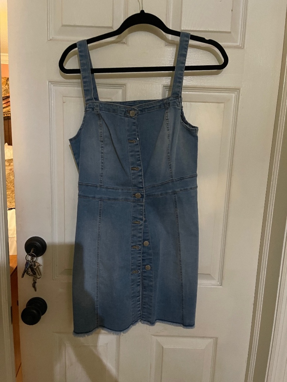 Denim Button Down Dress